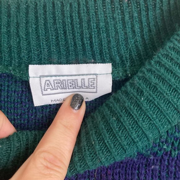 Vintage Plaid Sweater - Picture 3 of 8